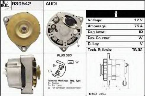 EDR 930542 - Alternatore autozon.pro