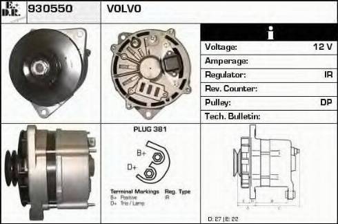 EDR 930550 - Alternatore autozon.pro