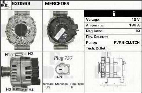 EDR 930568 - Alternatore autozon.pro