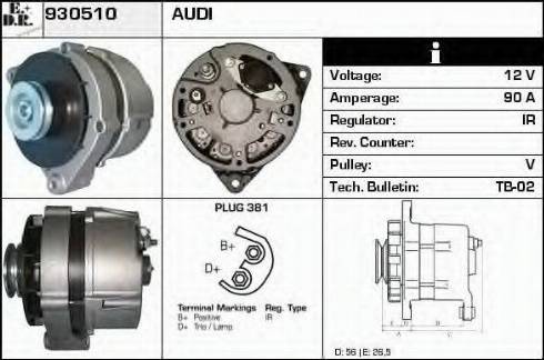 EDR 930510 - Alternatore autozon.pro