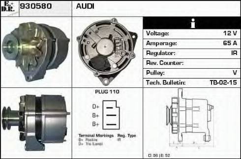 EDR 930580 - Alternatore autozon.pro