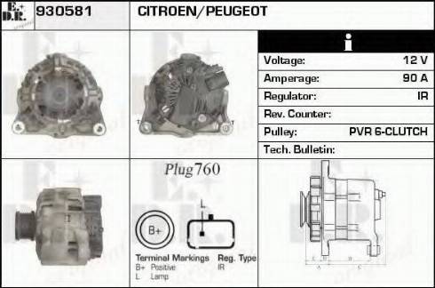 EDR 930581 - Alternatore autozon.pro