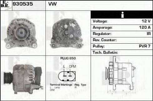 EDR 930535 - Alternatore autozon.pro