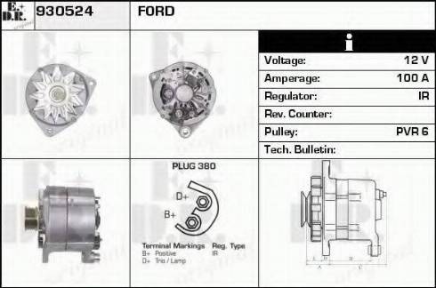 EDR 930524 - Alternatore autozon.pro