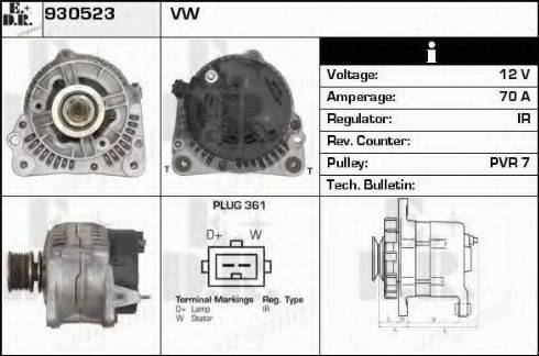 EDR 930523 - Alternatore autozon.pro