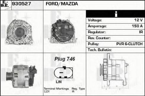 EDR 930527 - Alternatore autozon.pro