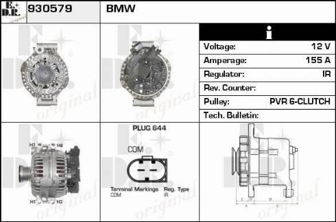 EDR 930579 - Alternatore autozon.pro