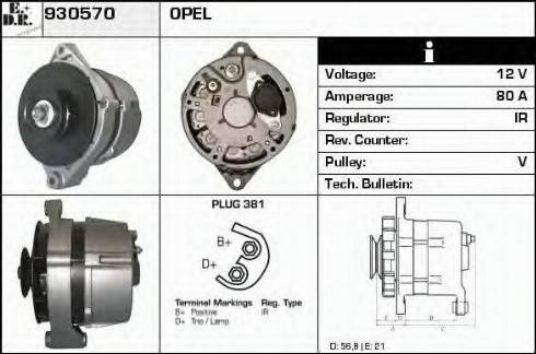 EDR 930570 - Alternatore autozon.pro