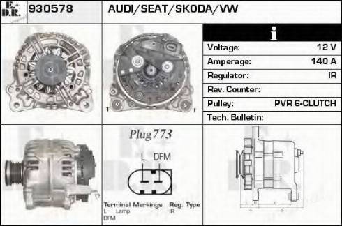 EDR 930578 - Alternatore autozon.pro