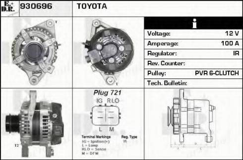 EDR 930696 - Alternatore autozon.pro