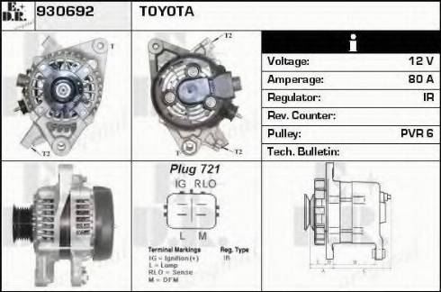 EDR 930692 - Alternatore autozon.pro