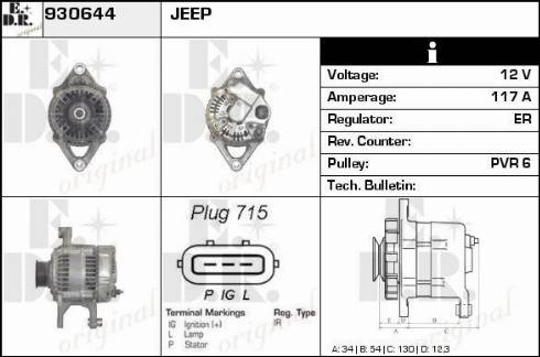 EDR 930644 - Alternatore autozon.pro