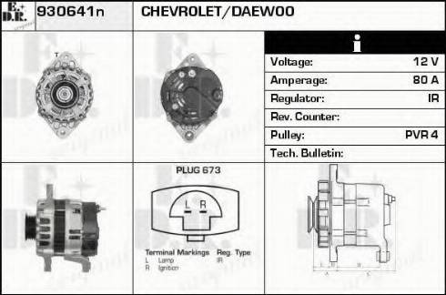 EDR 930641N - Alternatore autozon.pro