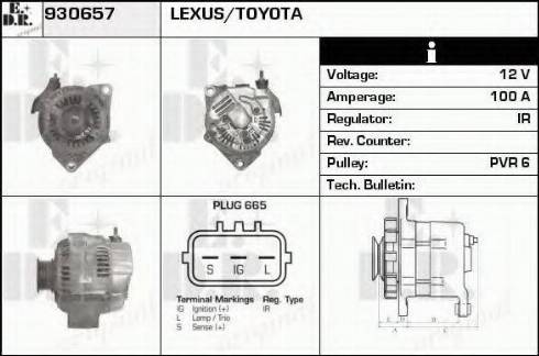 EDR 930657 - Alternatore autozon.pro