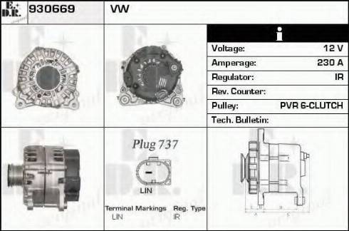 EDR 930669 - Alternatore autozon.pro