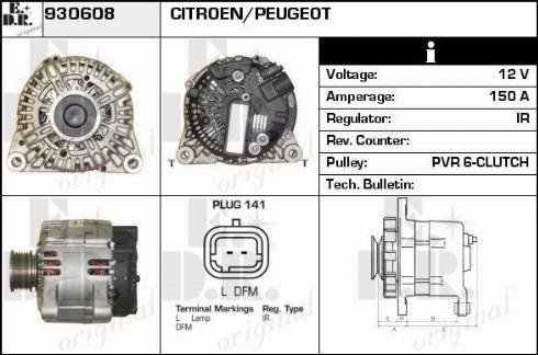 EDR 930608 - Alternatore autozon.pro