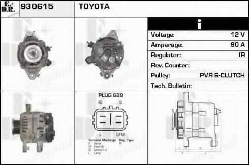 EDR 930615 - Alternatore autozon.pro