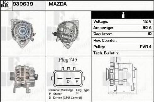 EDR 930639 - Alternatore autozon.pro