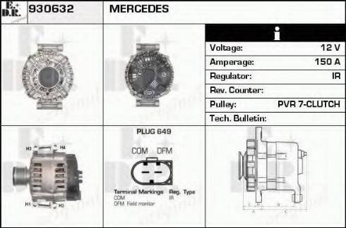 EDR 930632 - Alternatore autozon.pro