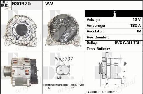 EDR 930675 - Alternatore autozon.pro