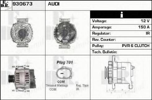 EDR 930673 - Alternatore autozon.pro