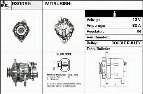 EDR 930095 - Alternatore autozon.pro