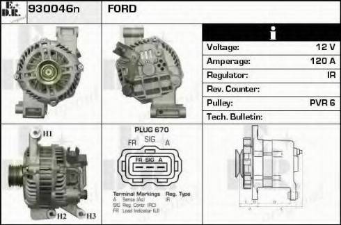 EDR 930046N - Alternatore autozon.pro