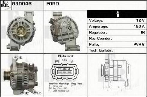 EDR 930046 - Alternatore autozon.pro