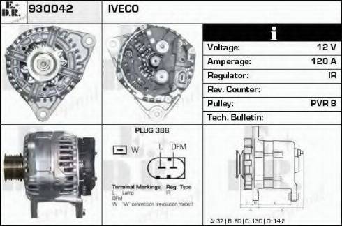 EDR 930042 - Alternatore autozon.pro