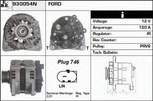 EDR 930054N - Alternatore autozon.pro