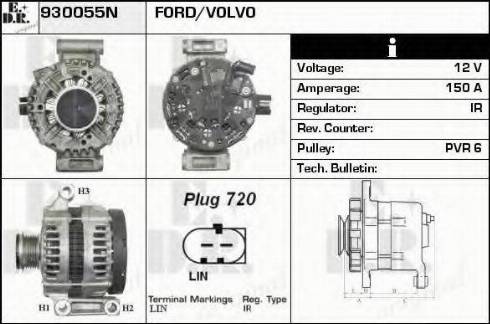 EDR 930055N - Alternatore autozon.pro