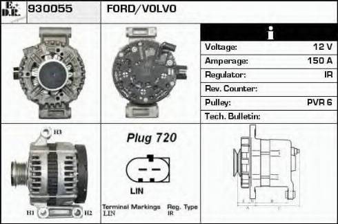 EDR 930055 - Alternatore autozon.pro