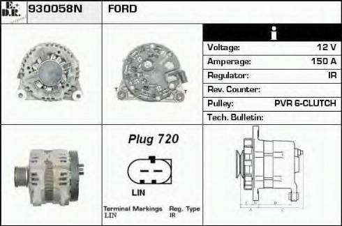 EDR 930058N - Alternatore autozon.pro