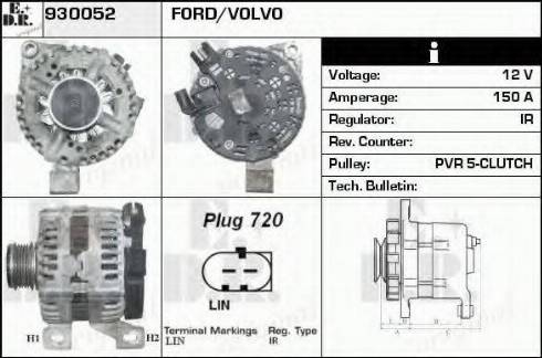 EDR 930052 - Alternatore autozon.pro