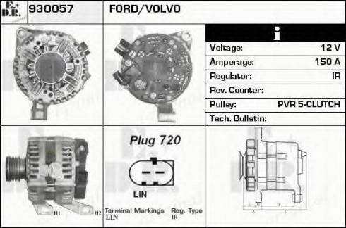 EDR 930057 - Alternatore autozon.pro