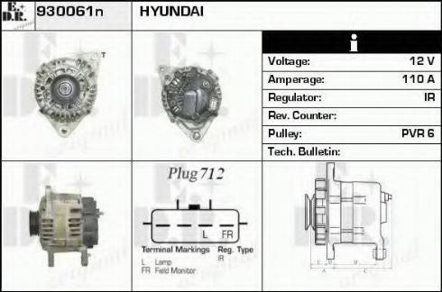 EDR 930061N - Alternatore autozon.pro