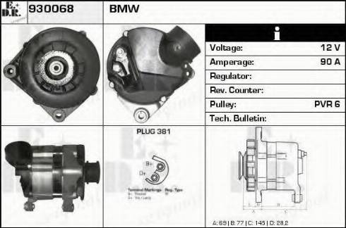 EDR 930068 - Alternatore autozon.pro