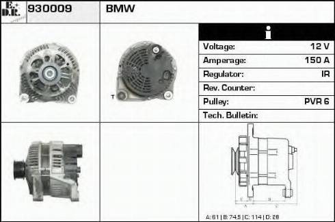 EDR 930009 - Alternatore autozon.pro