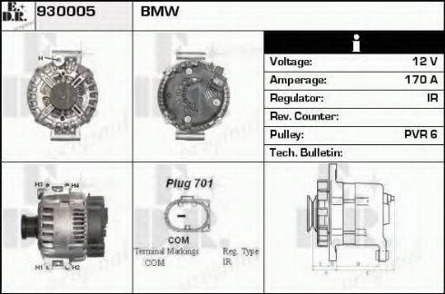 EDR 930005 - Alternatore autozon.pro