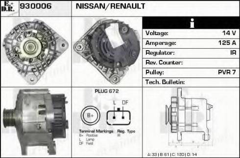 EDR 930006 - Alternatore autozon.pro