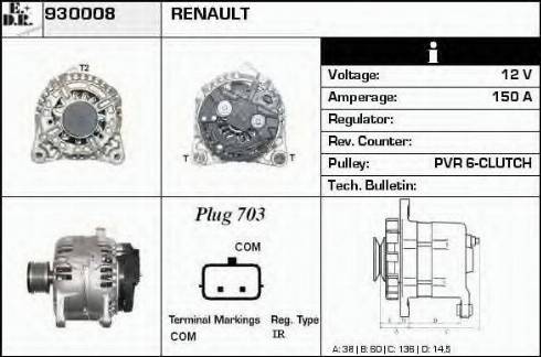 EDR 930008 - Alternatore autozon.pro