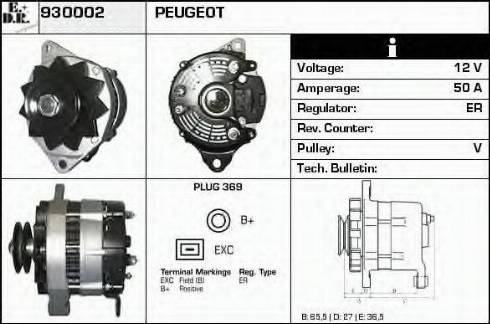 EDR 930002 - Alternatore autozon.pro