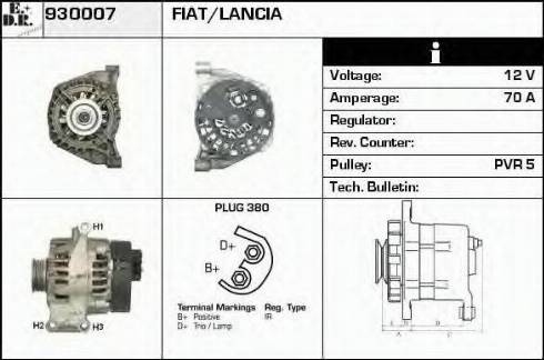 EDR 930007 - Alternatore autozon.pro