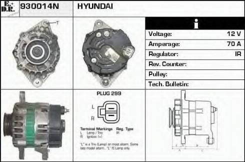 EDR 930014N - Alternatore autozon.pro