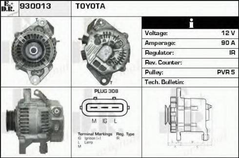 EDR 930013 - Alternatore autozon.pro