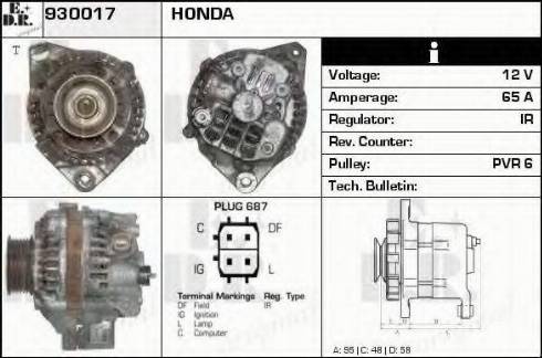 EDR 930017 - Alternatore autozon.pro