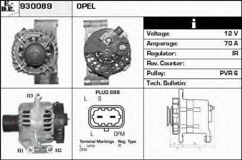 EDR 930089 - Alternatore autozon.pro