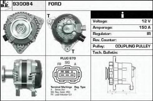 EDR 930084 - Alternatore autozon.pro