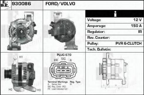 EDR 930086 - Alternatore autozon.pro