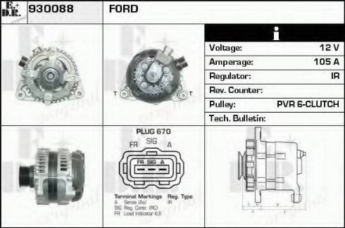 EDR 930088 - Alternatore autozon.pro